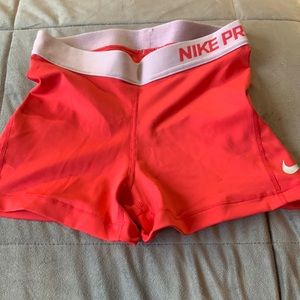 Nike pro shorts